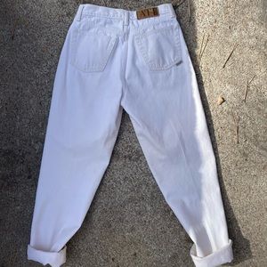 Vintage Ann Taylor off white jeans